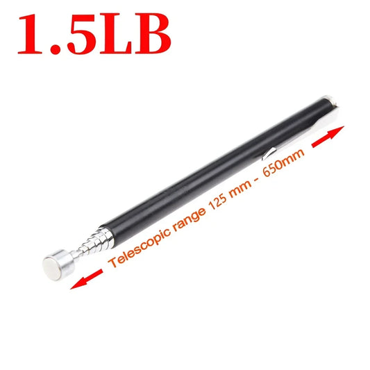 Telescopic Magnetic Pickup Tool with LED Light - Pen Size