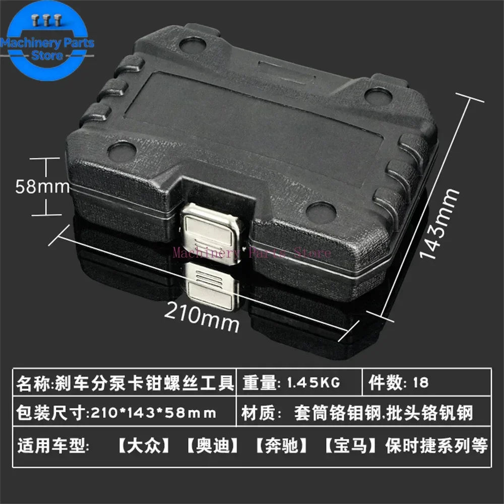 For Volkswagen, Audi, Mercedes Benz,BMW Brake Caliper,Cylinder Screw Disassembly Special Socket Screwdriver,Auto Repair Tool