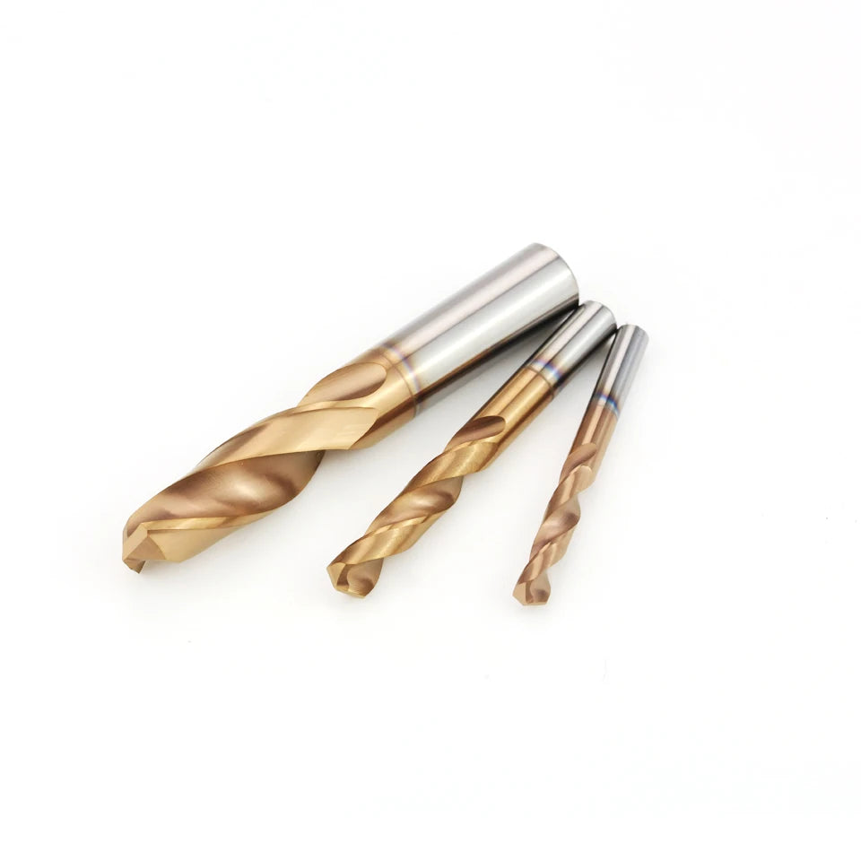 Carbide Drill Bit Set HRC55 0.5-20mm, Tungsten Steel CNC Bits