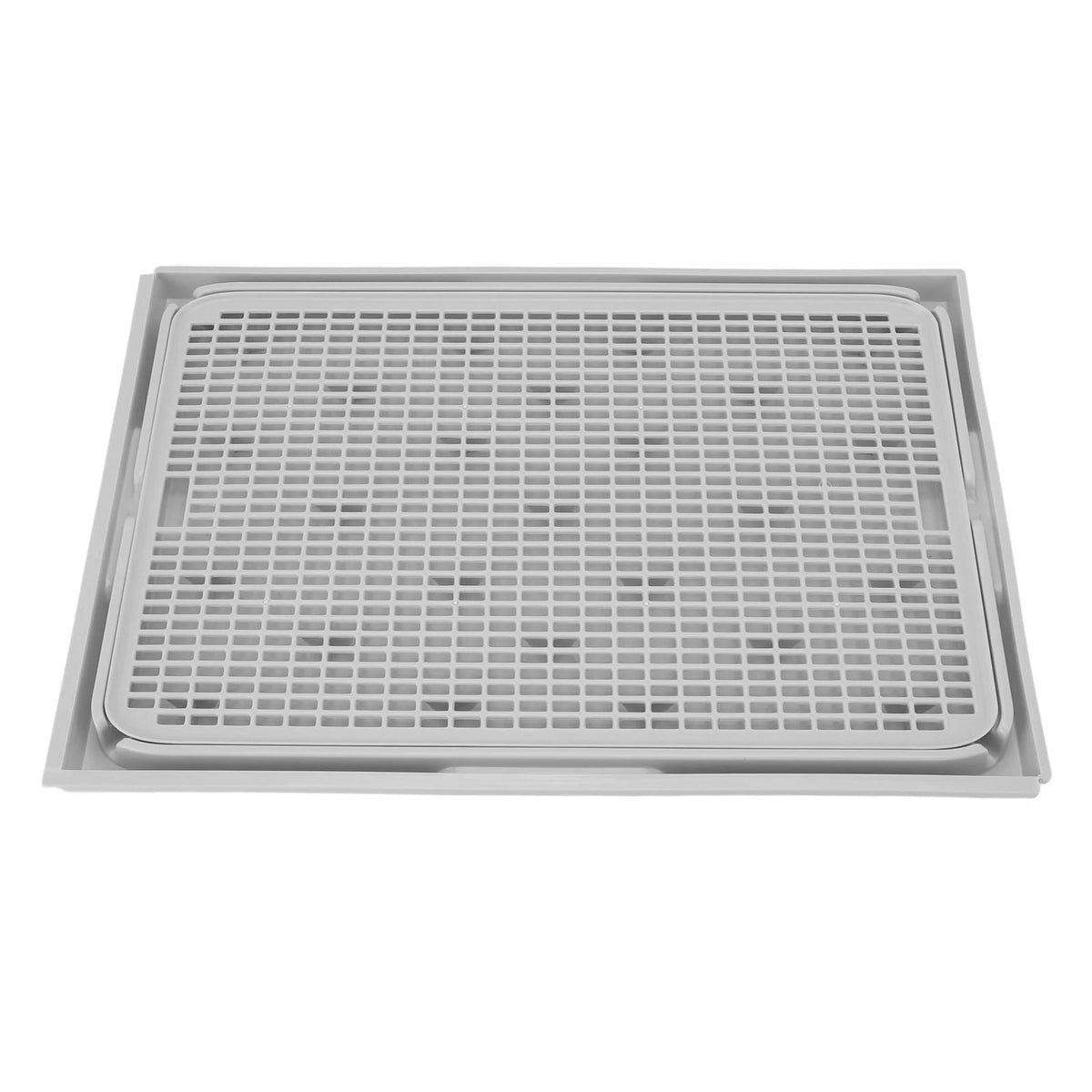 Cat Litter Box Mat 41 x 28 cm - Double Layer Washable Catcher – photo 2