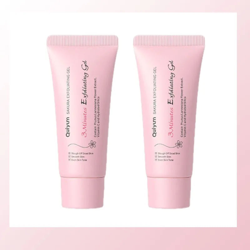 Sakura Exfoliating Peeling Gel Facial Scrub Shrink Pores Moisturizing Nourishing Repair Scrubs Face Cream Beauty Skin Care 50g