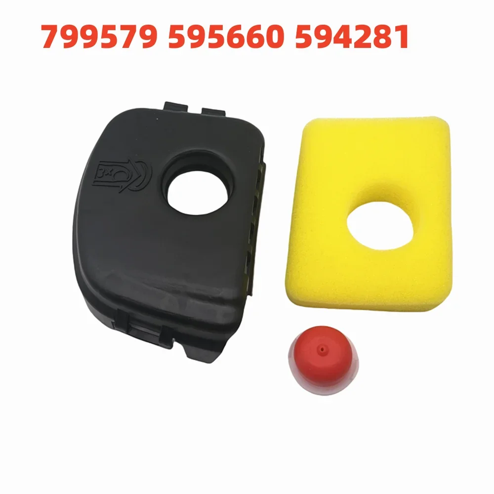 799583 593261 595656 Carburetor Fits for Briggs Stratton 300E 450E 500E 550EX 500 125cc 140ccc Air Filter Cover And Air Filter
