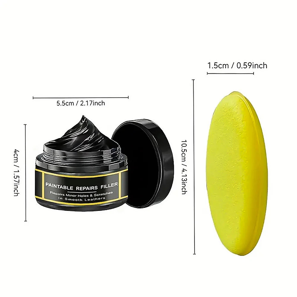Car Interior Plastic Leather Scratch Repair Paste Automotive Polishing Wax Anti-Aging Paste Tires Seats Steering Wheel B1267