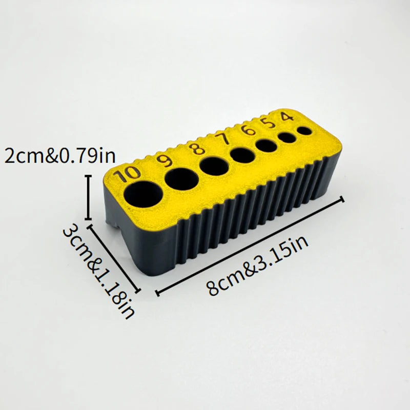 （Summer6）1 Pc Drill Guide For Straight Holes Multifunctional Precision Accessory DIY Drill Jig Block Joints Tool