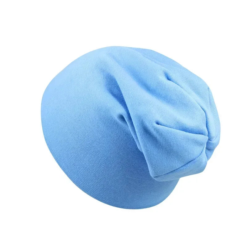 Kids Solid Knit Beanie 0-4 Years - Windproof Hip Hop Cap - photo 13