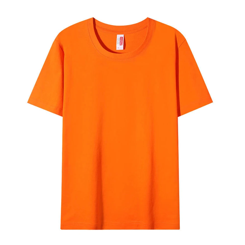 Men's plain cotton t-shirt - view 6