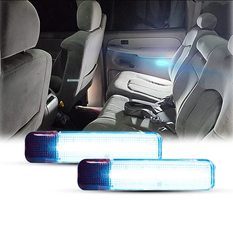 JDM Side Door Courtesy Light Assemblies For GM Trucks SUVs Escalade Avalanche Silverado Sierra Yukon For Hummer 2  Door Courtesy
