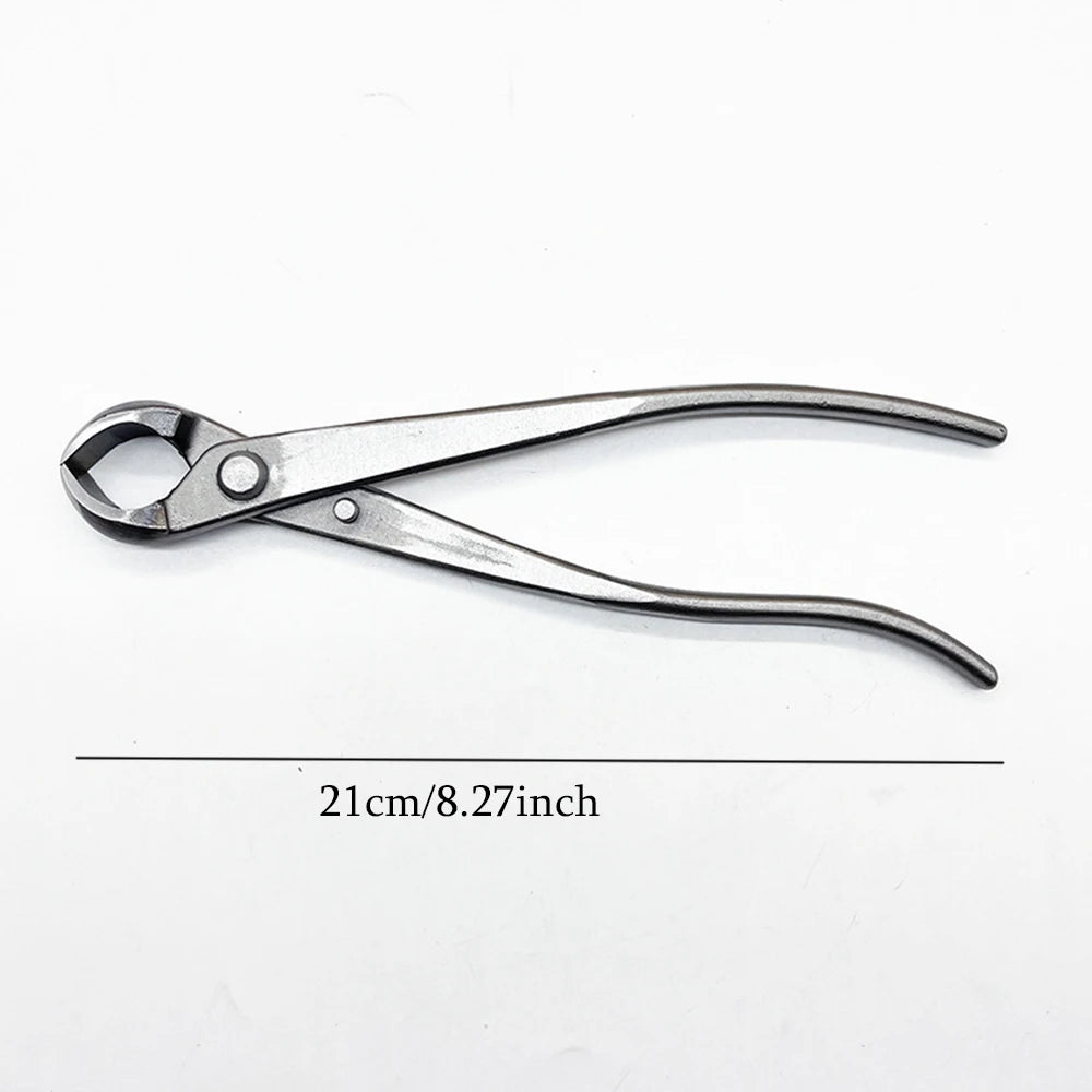 Three models of bonsai shears are available, including stainless steel thick branch shears, sharp horticultural shears, bonsai t