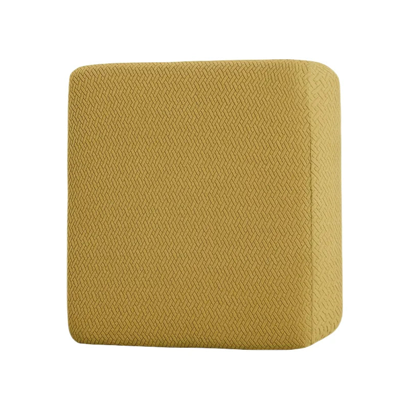 Jacquard Sofa Cushion Cover Protector Solid Color Stretch Removable Sofa Seat Slipcover for Bedroom Office Living Room Home