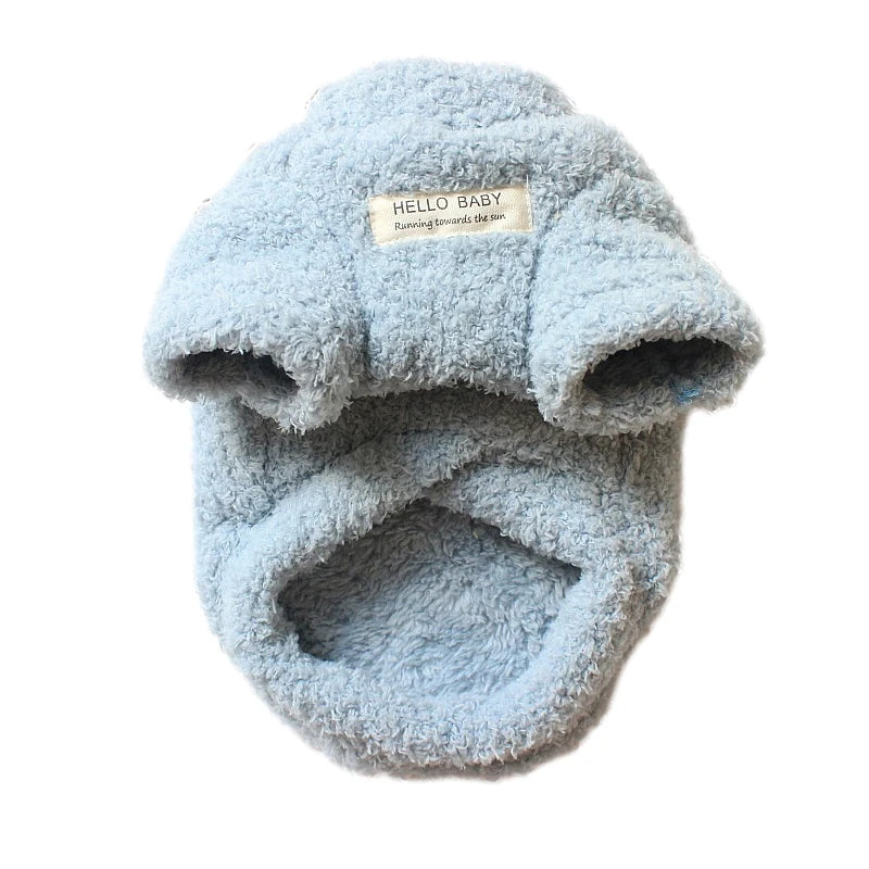 Plush Winter Dog Sweater Coat - Soft Jacket for Small Dogs and Cats - photo 8