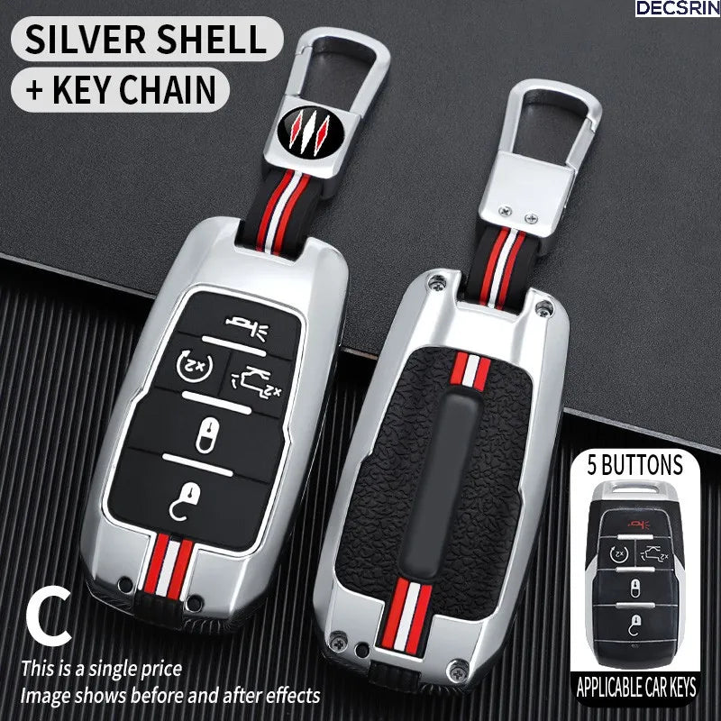 Remote Key Fob Case Cover - Dodge RAM 1500-5500 (2019-2022)