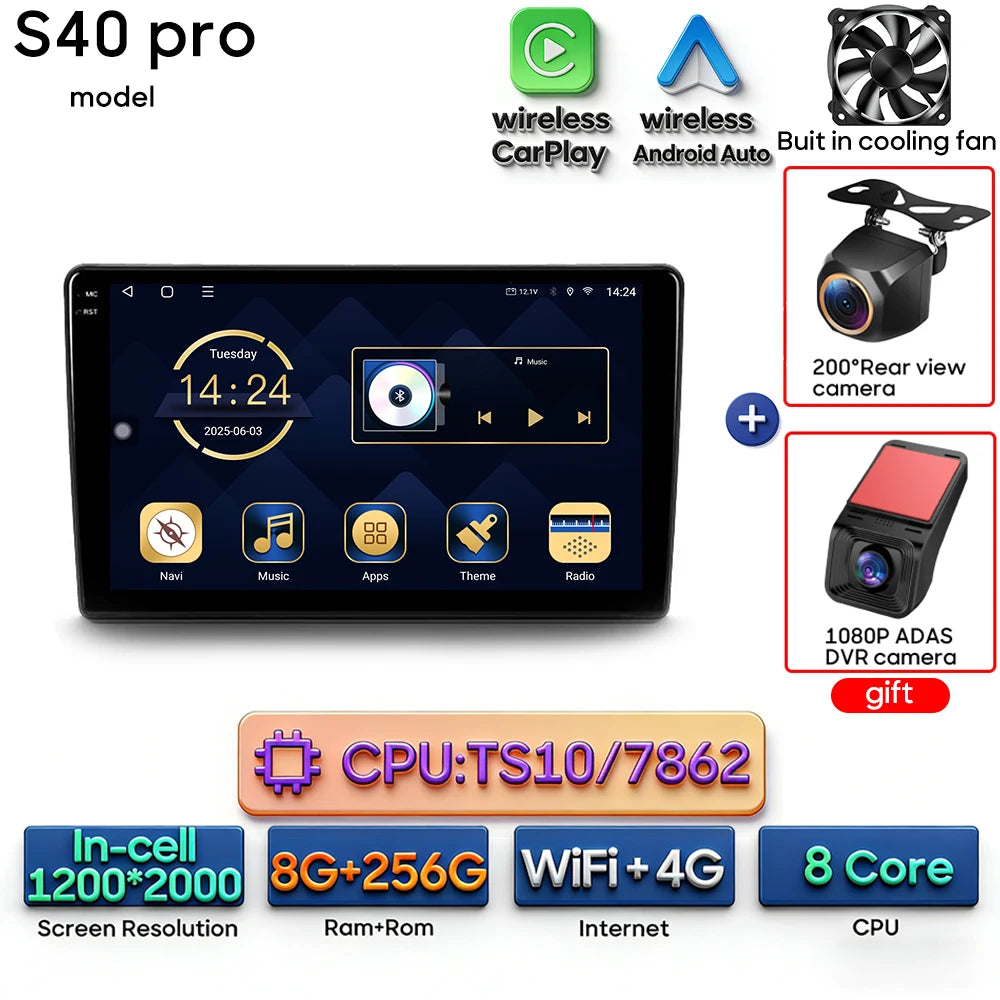 For Citroen C4 Grand Picasso 2006 - 2013 Car Multimedia Player Android 16 Radio Carplay Auto 2din GPS Navigation Stereo Video