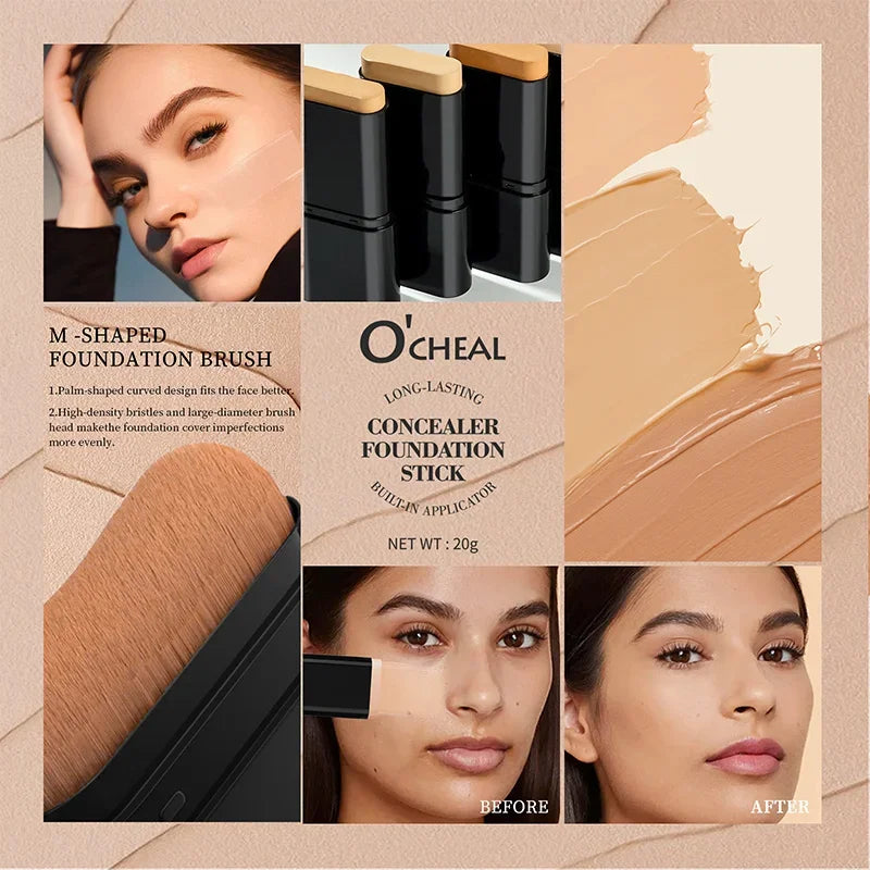 Eraser Concealer Stick Nose Shadow Facelift Concealer Spot Acne Spot Freckles Brighten Skin Tone