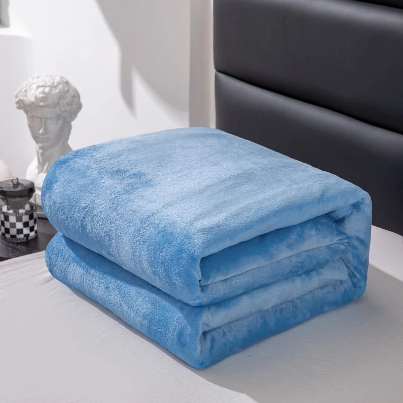 Heavyweight Flannel Throw Blanket - Soft Printed Blanket in Many Colors - photo 8