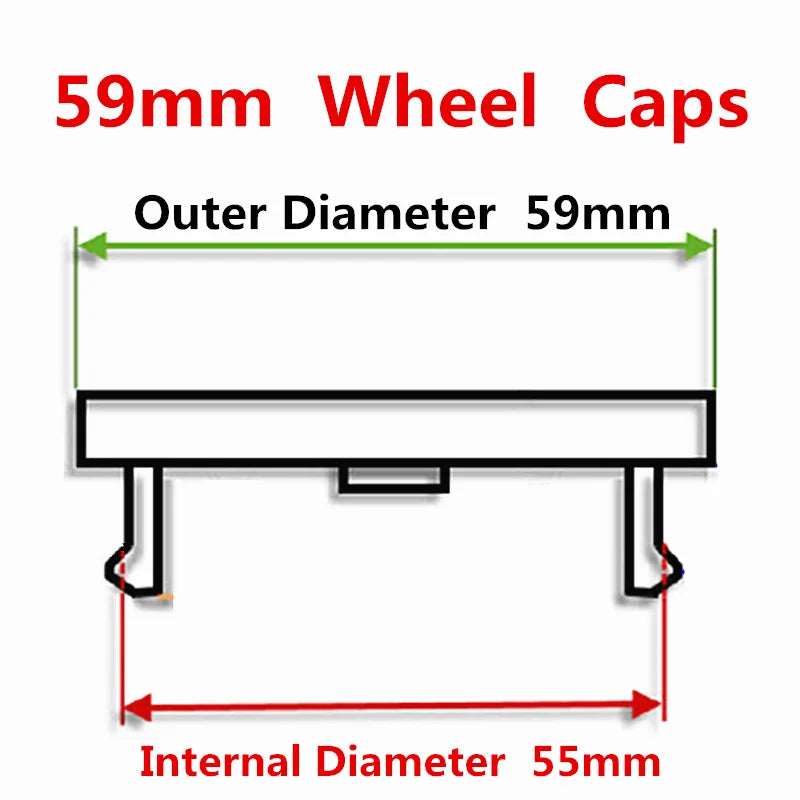 4 Pcs 56mm 59mm 60mm 64mm 68mm Opel Car Wheel Center Hub Caps Logo Badge Emblem Rim Hubcap Dust-proof Cover Auto Accessories