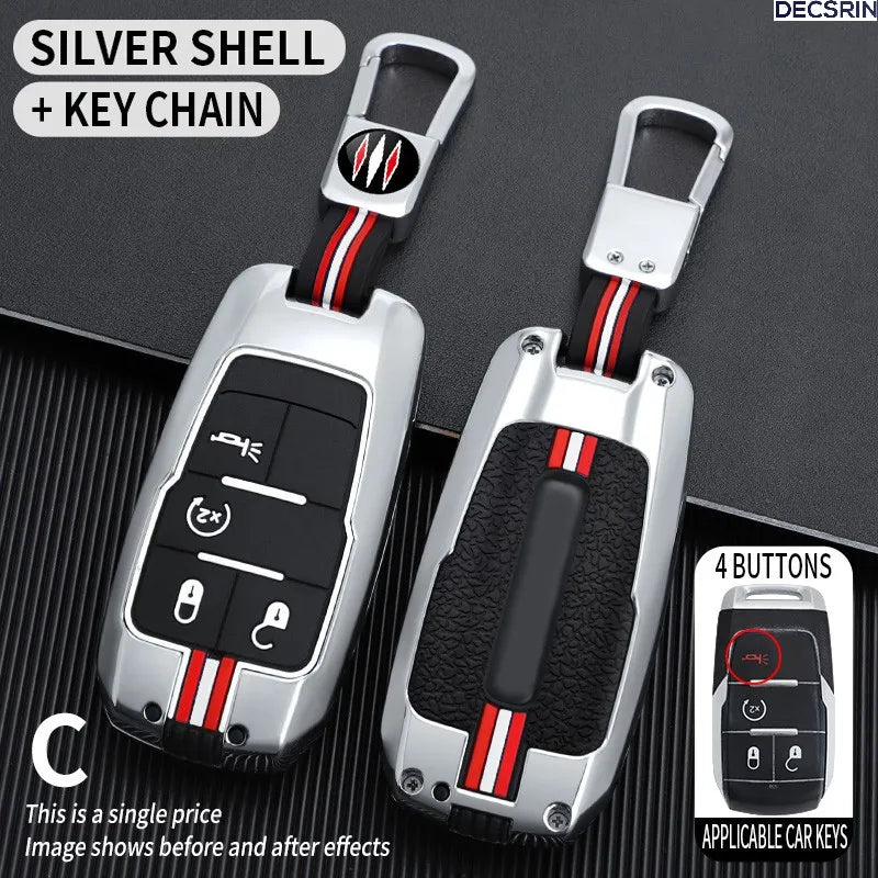 Remote Key Fob Case Cover - Dodge RAM 1500-5500 (2019-2022)