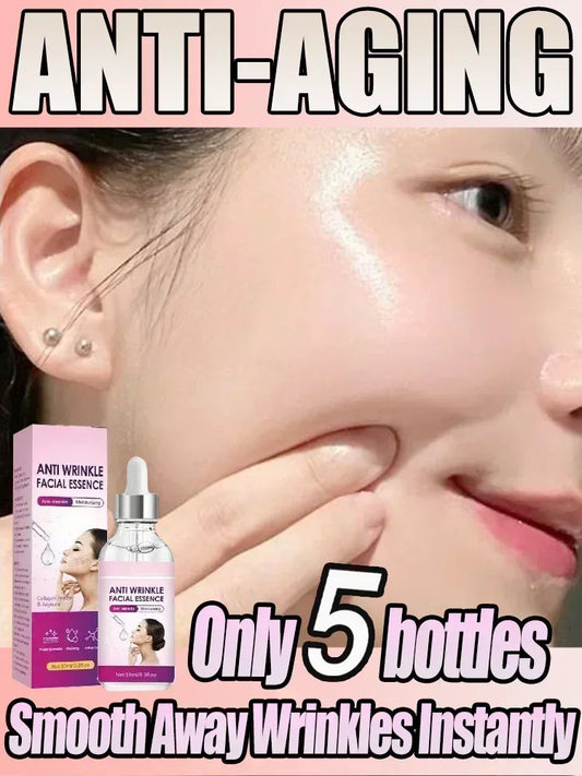 Anti-Wrinkle Facial Serum - Fine Lines, Crow's Feet & Neck