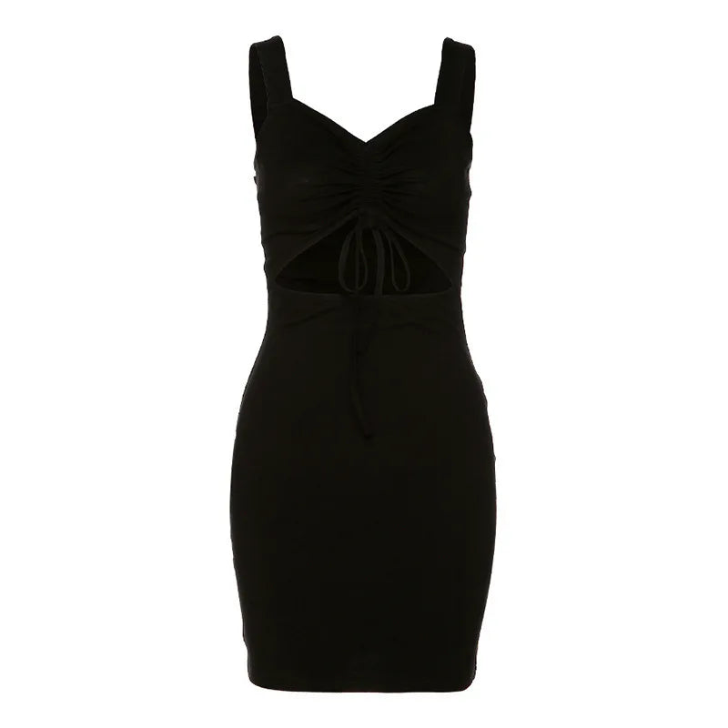 Women's Summer Sleeveless Sexy Mini Dress – Slim Fit Casual Club Dress | Multiple Colors & Sizes