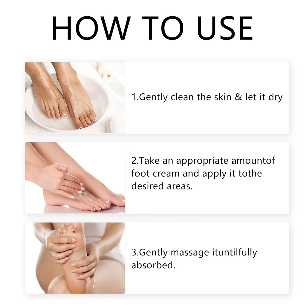 SUYARUN 60% Urea+2% Salicylic Acid Exfoliating Foot Cream, Aloe & Tea Tree, Soothing Moisturizing & Hydrating for Cracked Heels.