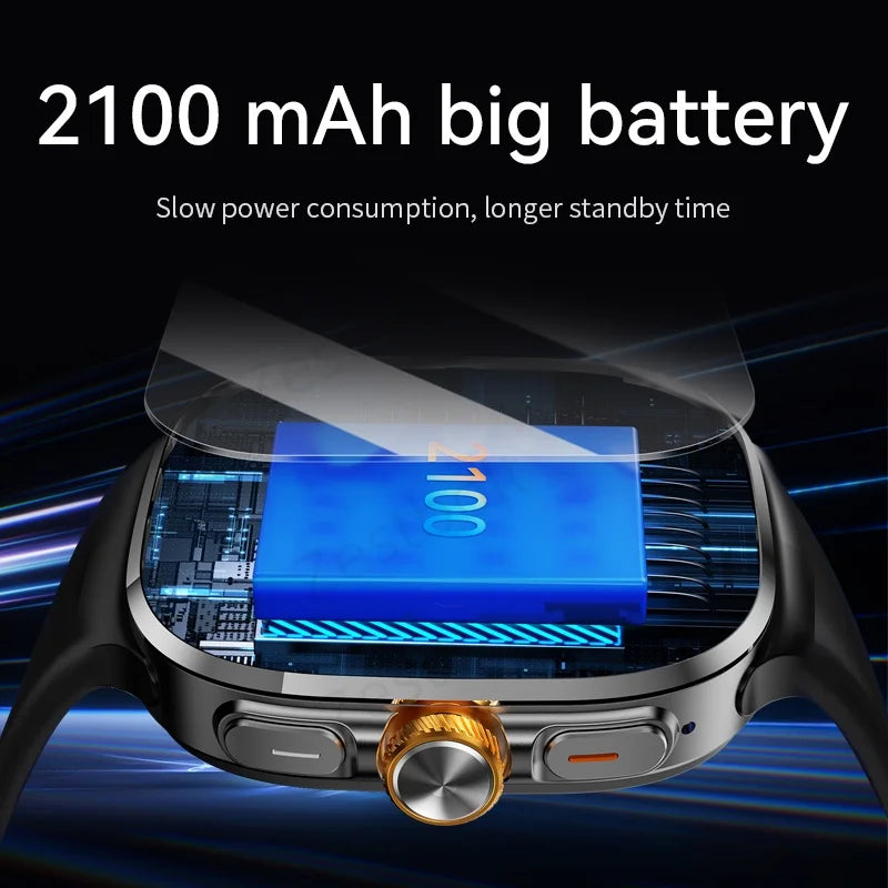 Zestbolt M99 Android Smartwatch – 2.4" AMOLED, 4G/5G SIM, GPS, 9MP Rotating Camera, Android 10 | Up to 32GB+512GB | Black & Silver