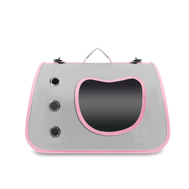 Foldable Cat Shoulder Bag - Breathable Carrier for Kittens – photo 8