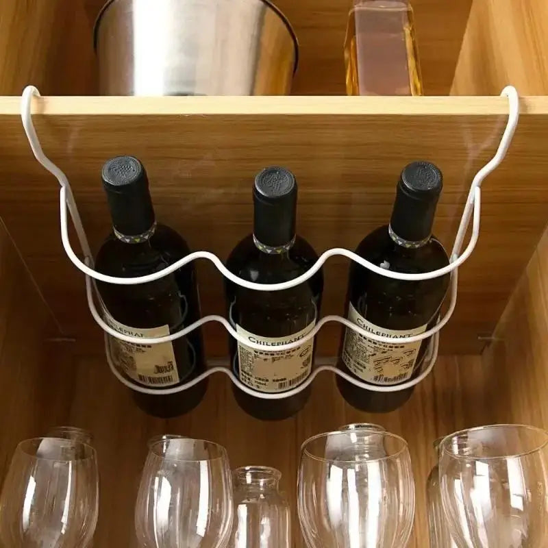 Refrigerator Bottle Holder Rack - Beer and Wine Stacking Shelf - photo 5