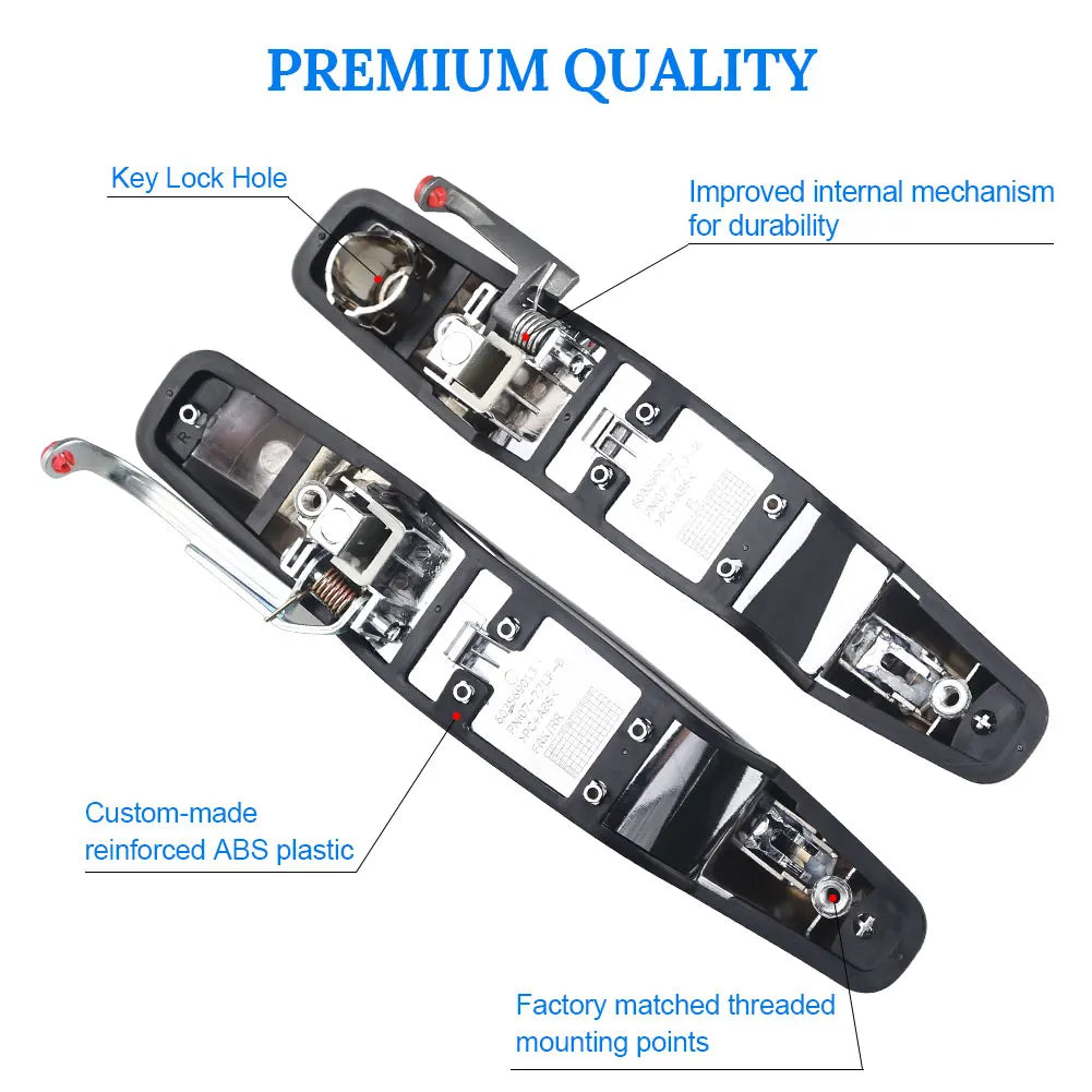 Exterior Chrome Door Handle For Sierra Yukon Cadillac Escalade Pickup Outside  Chevrolet Silverado Tahoe GMC 5960521 25960526
