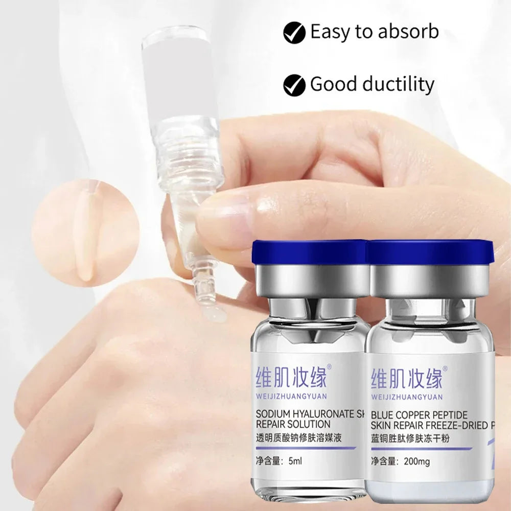 GHK-Cu Copper Peptide Powder Set — Anti-Aging Skin Repair