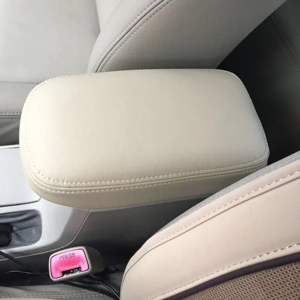 For Toyota Corolla 2007 - 2013 Car Armrest Box Center Console Lid Armrest Cover Interior Accessories Microfiber Leather Cover