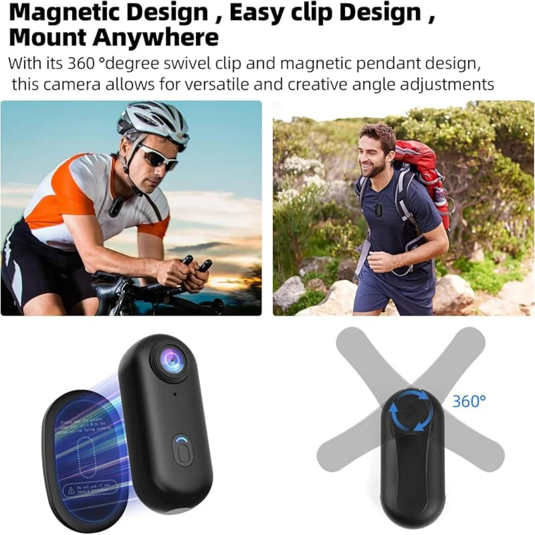 4K Waterproof Mini WiFi Camera - POV Action Cam