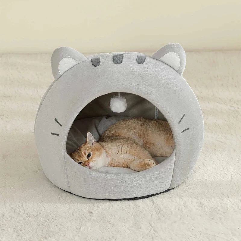 Super Warm Cat House - Kitten Cave Cushion and Small Dog Tent Bed - photo 2