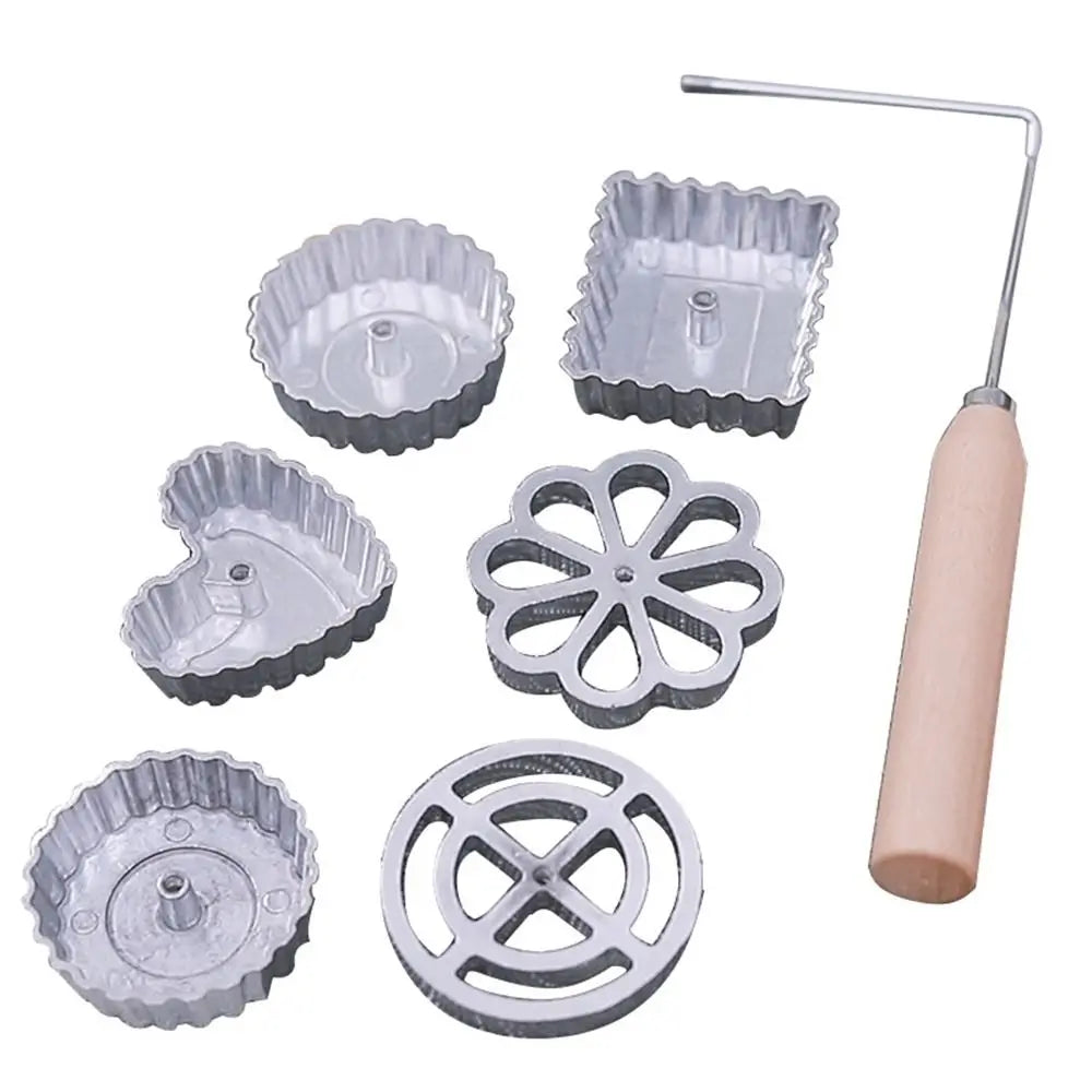 Rosette & Timbale Mold Set - Funnel Cake & Cookie Iron Molds