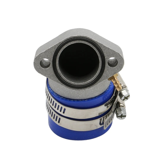 27mm Aluminum Racing Intake Manifold Boot for GY6 125cc - 250cc 4-Stroke QMJ QMI 152/157 Moped Engines Scooter ATV and Go Kart