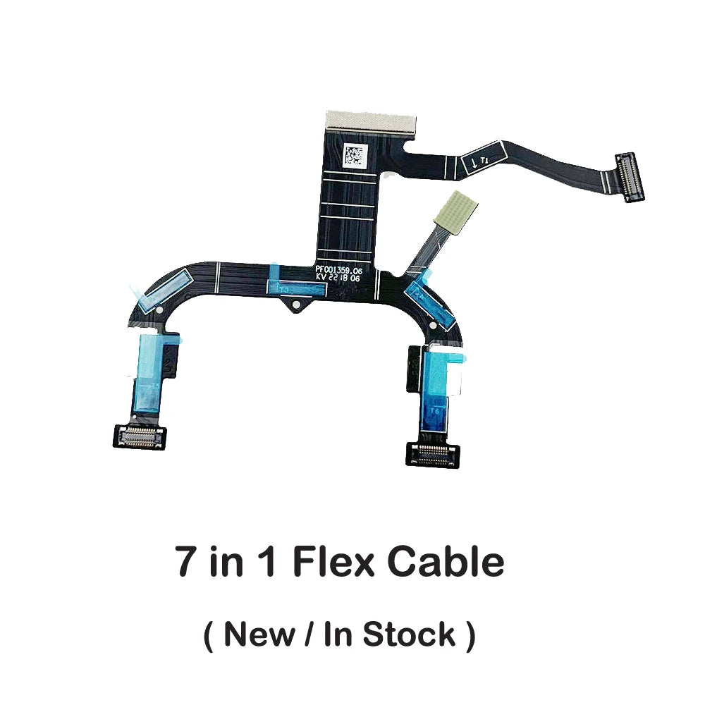 Gimbal Camera Repair Parts for DJI MINI 3 PRO Empty Gimbal Roll/Yaw Arm Cover Motor Rubber PTZ Cable Test Tool Camera Shell