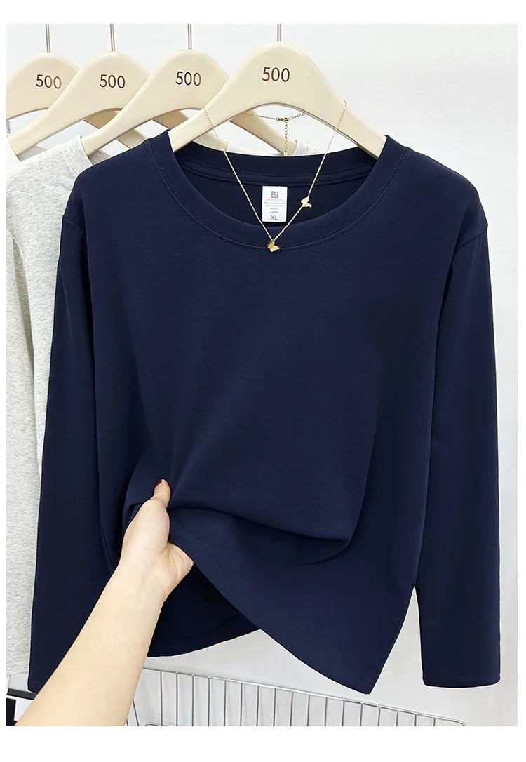 Women's long sleeve base layer tee, crew neck — view 7 of 20