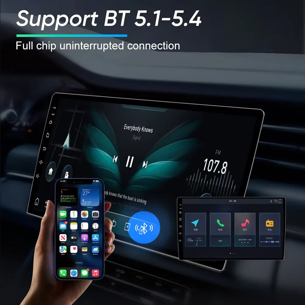 2din Carplay Auto For Chevrolet Aveo2 Sonic T300 2011-2015 Android 15 8 Core Car Radio Multimedia Radio Player GPS Navigation BT