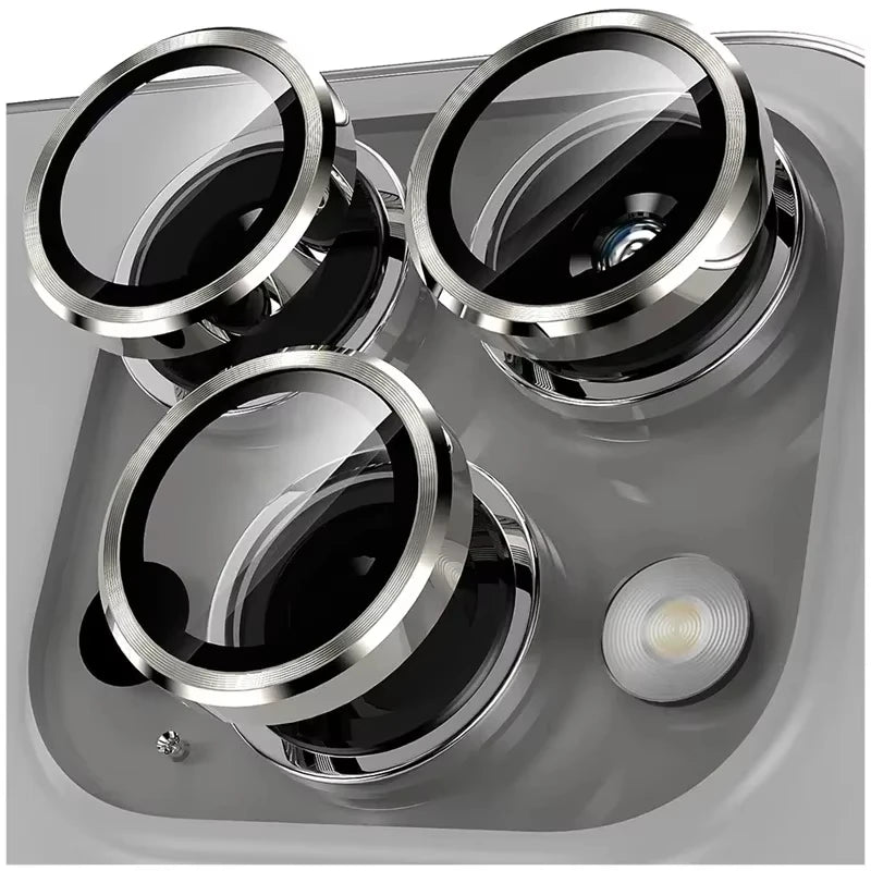 Metal Camera Lens Protector Glass For iPhone 16 17 15 13 11 12 14 Pro Max Air Back Lens Protection Film For iPhone 12 13 Mini