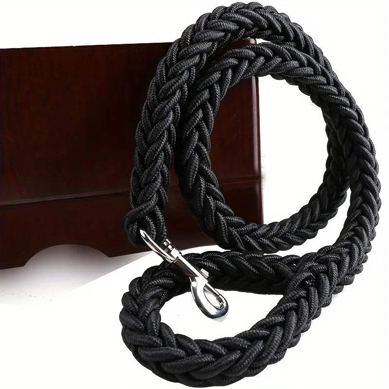 Braided Dog Training Leash - Strong Lead for Large Dogs - photo 6