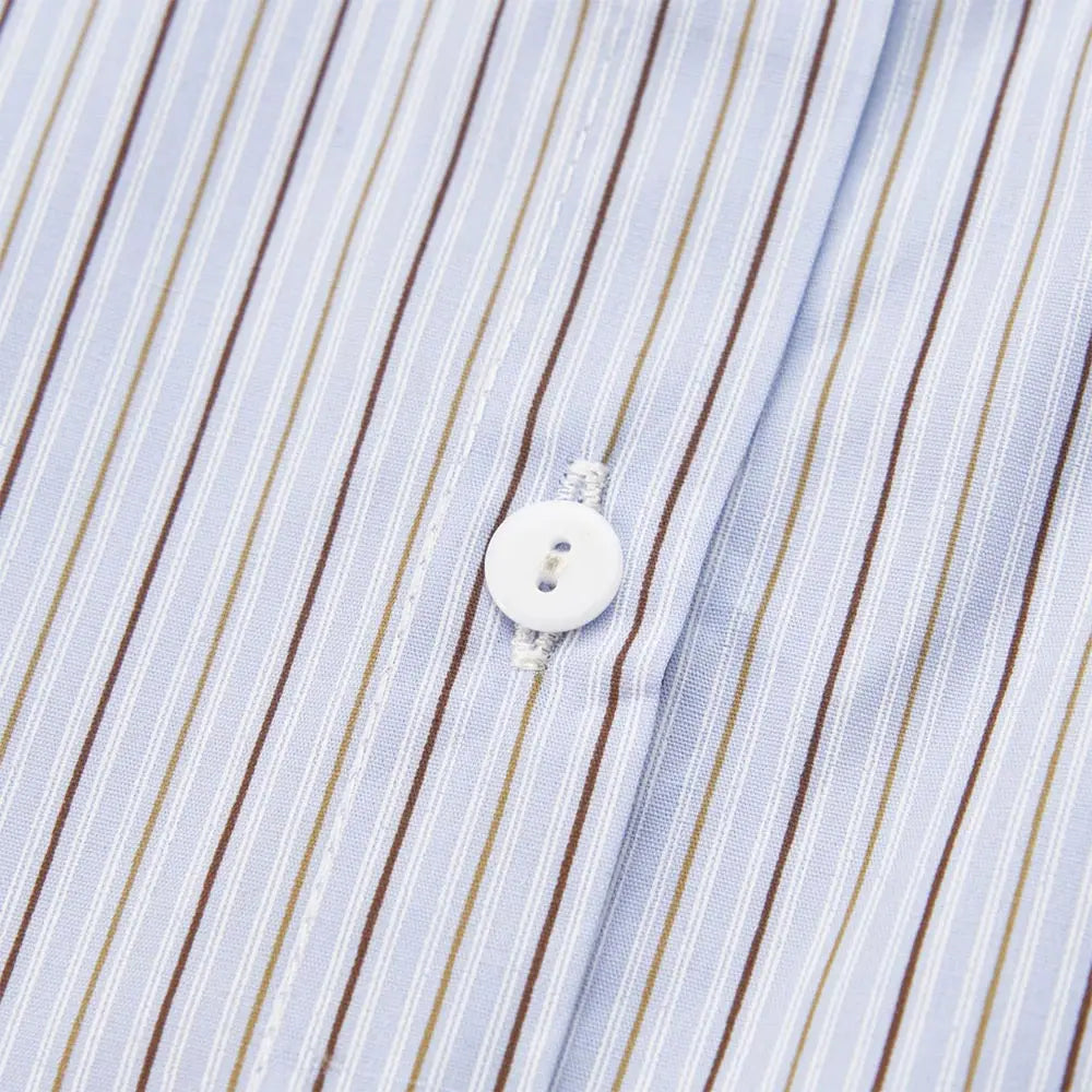Fashion Cotton Stripes Fake Collar Vintage Classic Front Tie Casual Detachable False Blouse Collar for Women