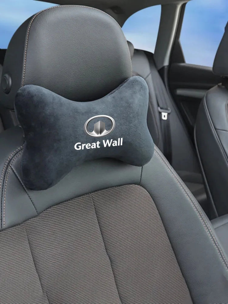 For Great Wall Hover H3 H5 M4 Poer Pao Voleex C30 Wingle 5 Car Headrest Neck Support Seat Soft Neck Pillow Auto Accessories