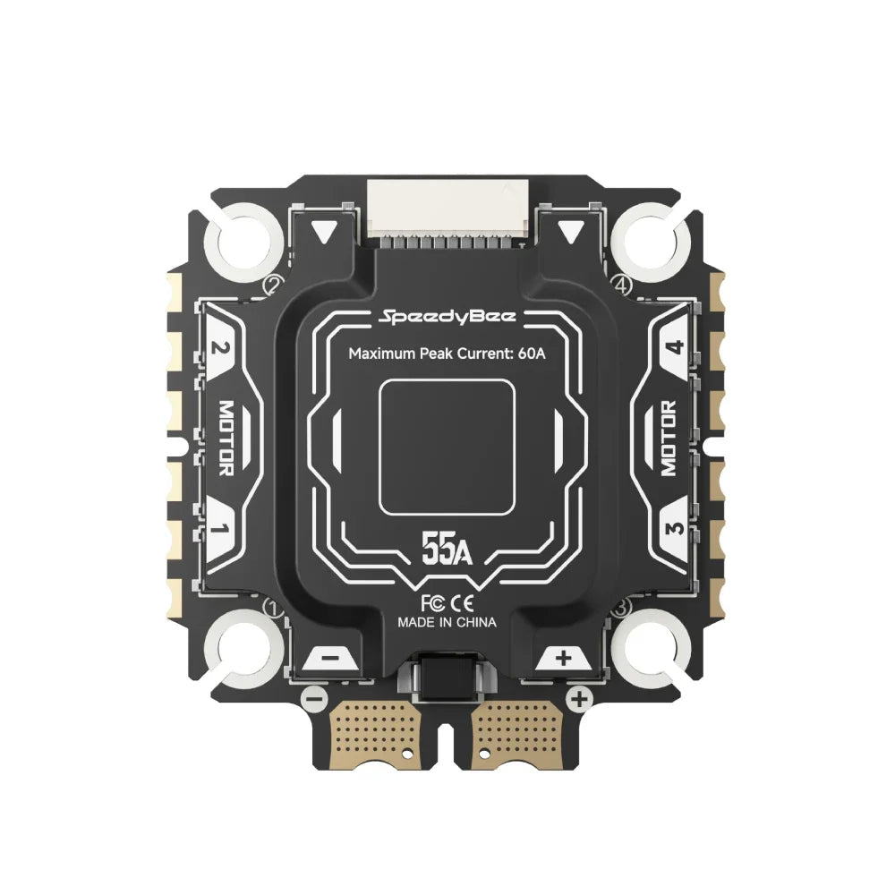 Speedybee F405 V5 32-bit 55A 30.5*30.5mm Model Aircraft Stack (F4 V5 Flight Controller+OX32 55A 4in1 ESC) For RC FPV Drone