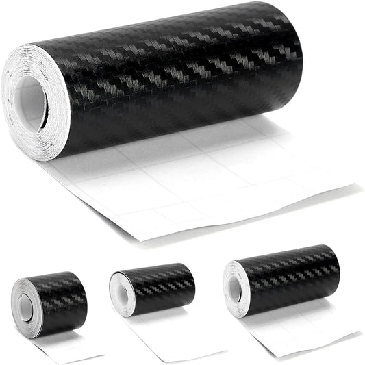 3D Carbon Fiber Universal Car Door Edge Anti-Scratch Tape Waterproof