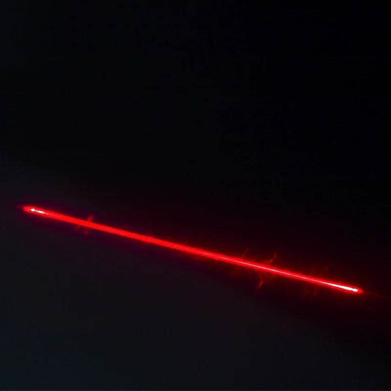 Car LED Laser Light Anti Fog Spotlights LED Anti Collision Taillight Warning Lights Fog Lights Warning Emergency Light Universal