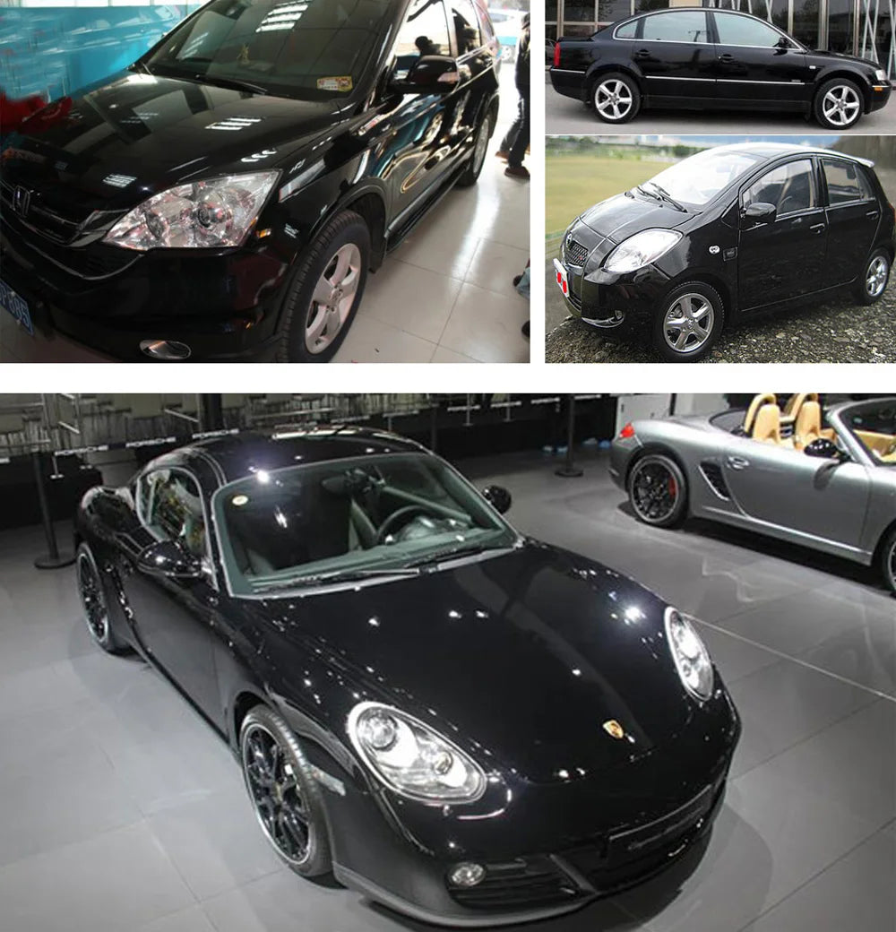 3D 4D 5D Carbon Fiber Vinyl Wrap Film – Black Matte Car Sticker for Car, Laptop, Phone & Motorcycle