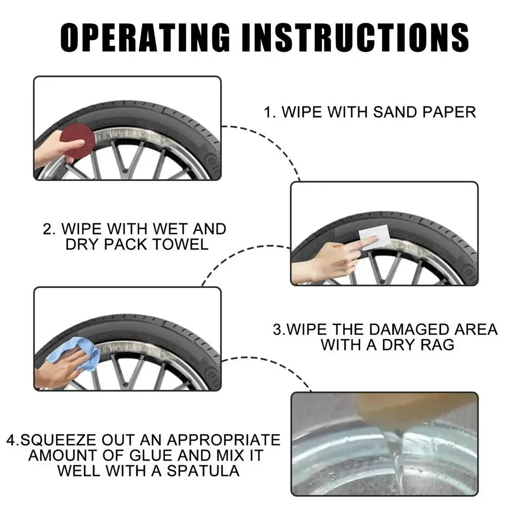 DIY alloy wheel repair kit for scratches and rims — view 16 of 20