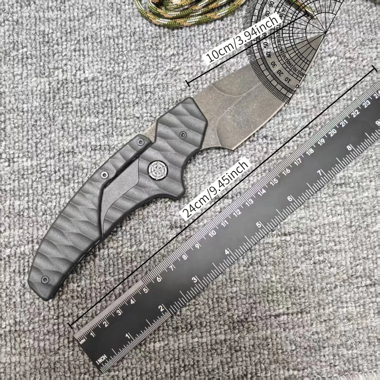 2-in-1 Tactical Folding Knife, Pocket Knife, Ideal for Outdoor Hunting, Camping, and Survival—The Perfect Gift