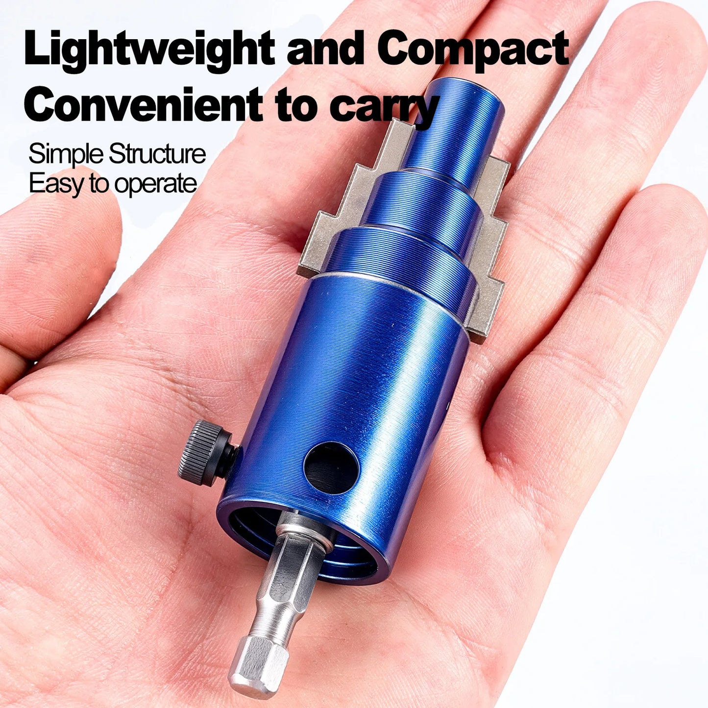 Faucet & Angle Valve Broken Thread Extractor — 4 and 6 Point Screw Removal Tool