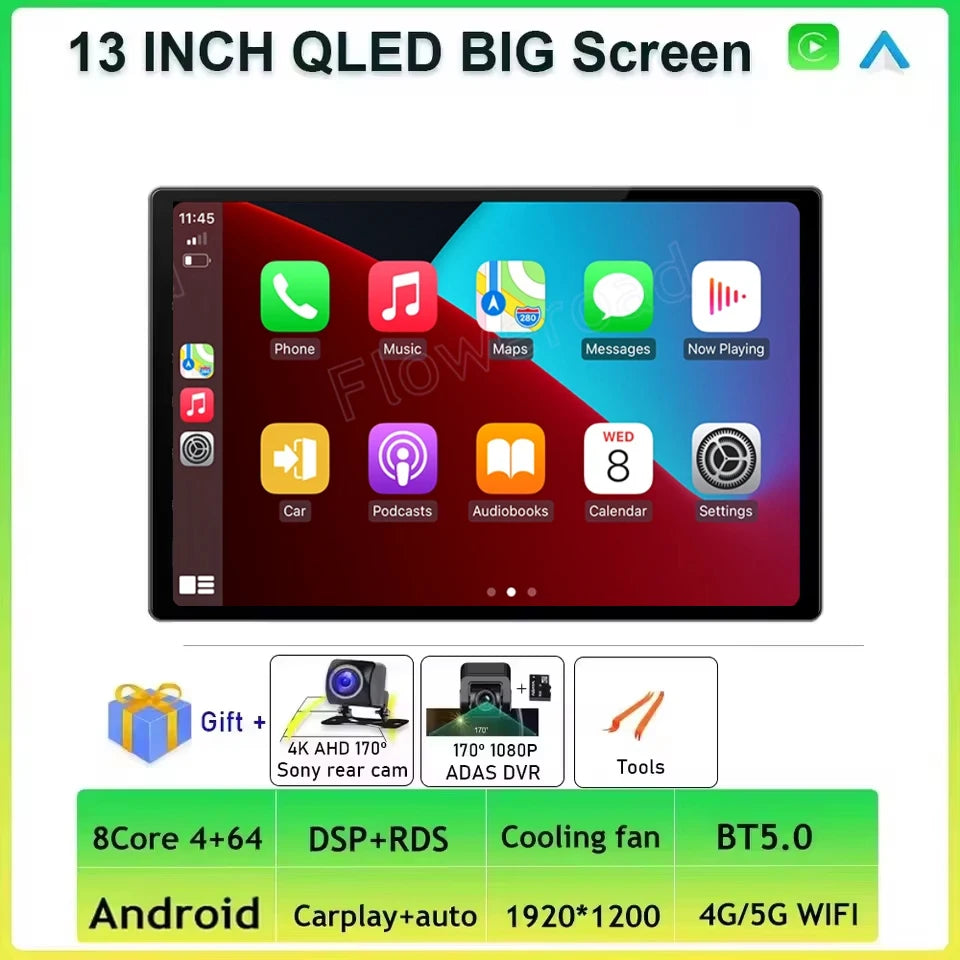 Android Car Stereo for Peugeot 3008, 4008 & 5008 (2017–2020) — CarPlay, Android Auto, GPS Navigation