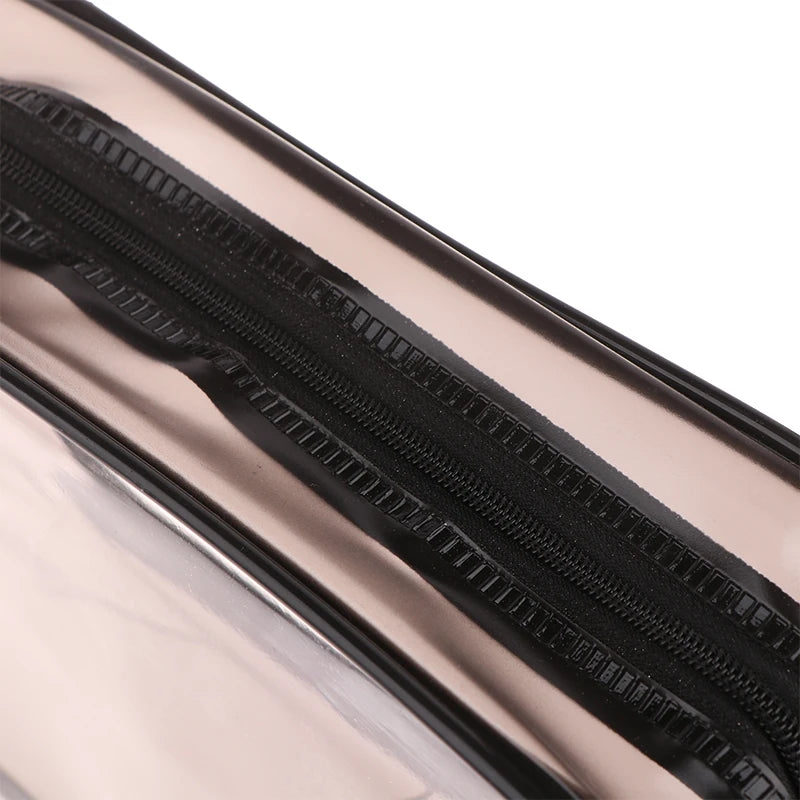 1Pc Clear Makeup Bag Fashion Transparent Travel Portable Mini Wash Storage Bags Women Zipper Organizer Cosmetic Bag