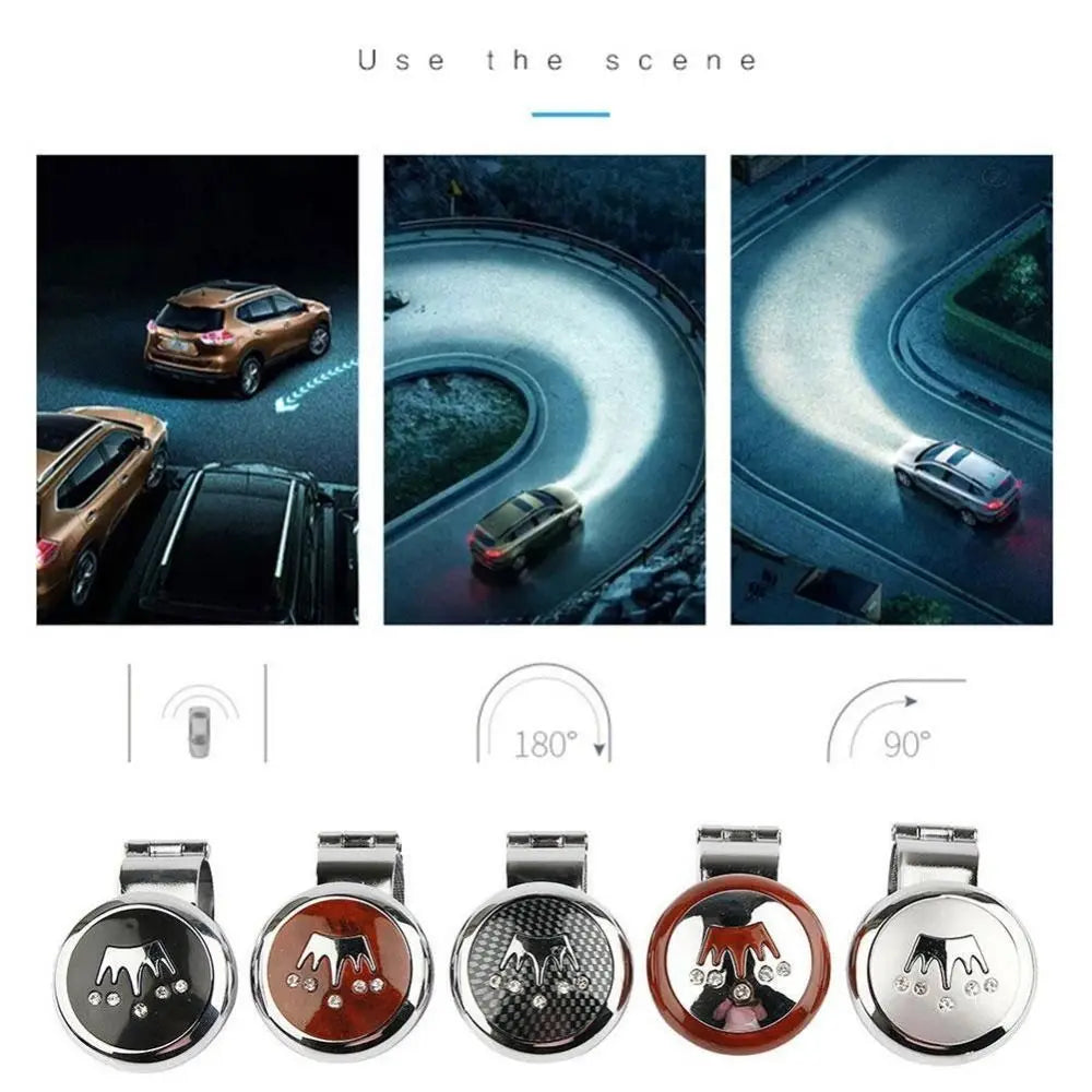 Steering Wheel Spinner Knob, 360° Rotation Anti-Slip Ball